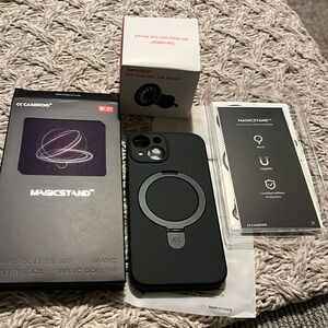 ♦️5/$25 iPhone 15 magnetic case and magnetic car vent mount